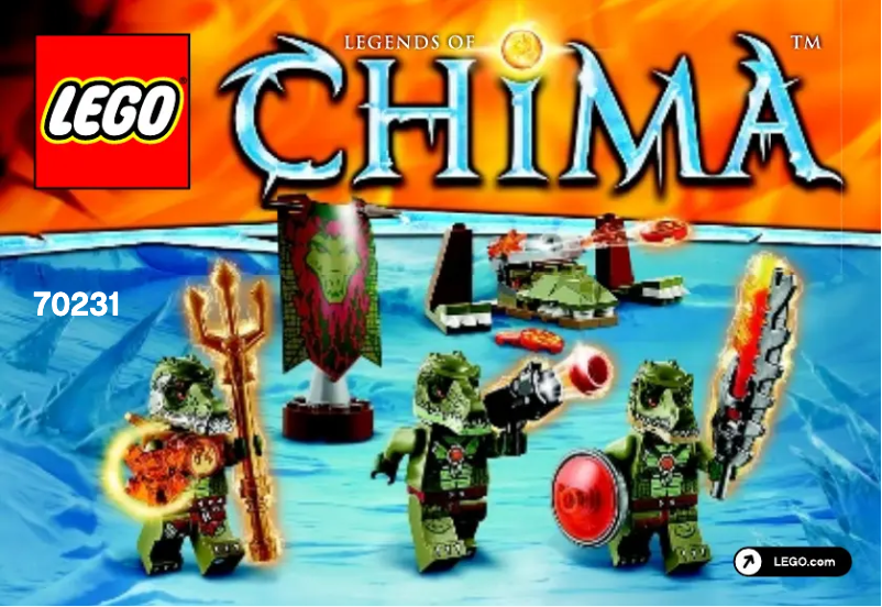 First page image of the manual for Chima 70231