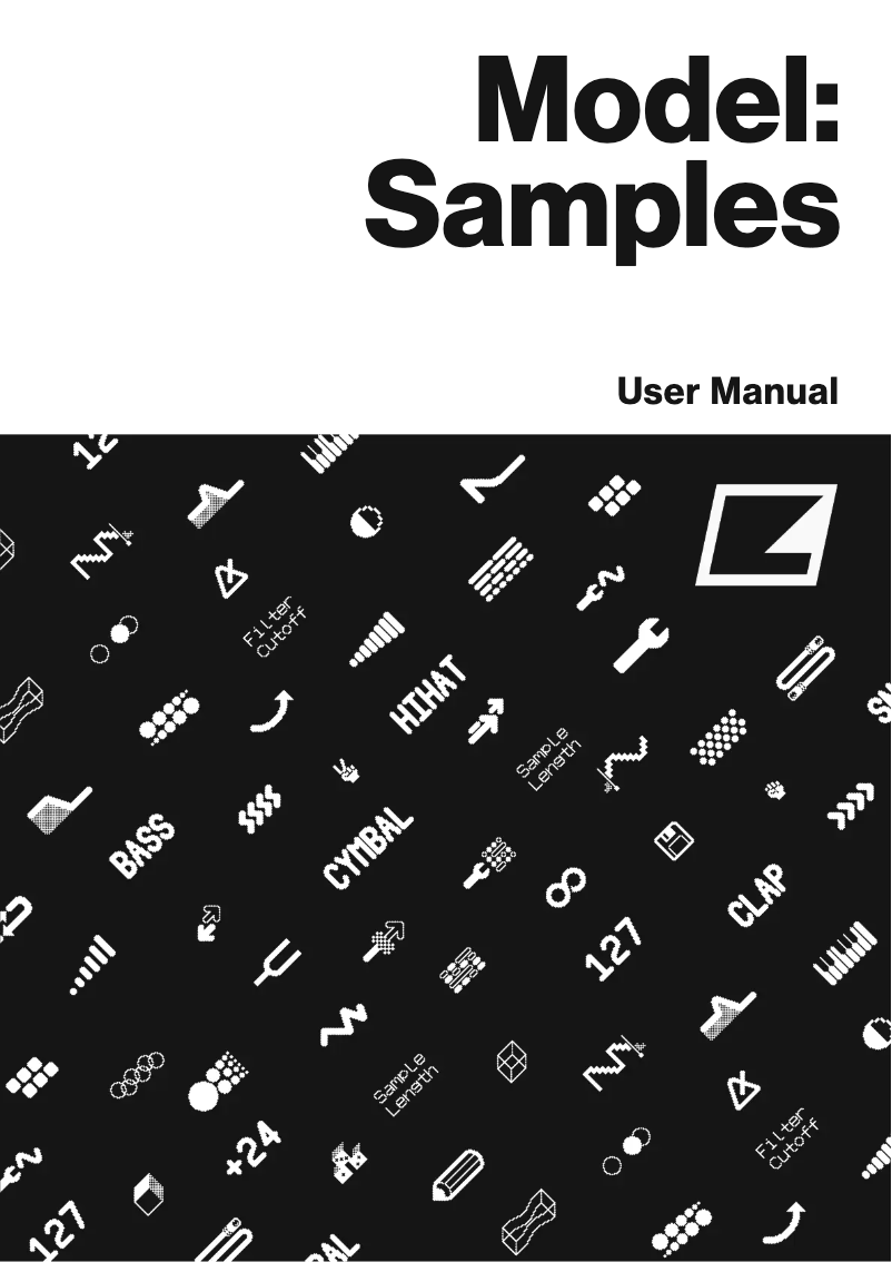Page 1 of the manual User Manual Elektron Model: Samples