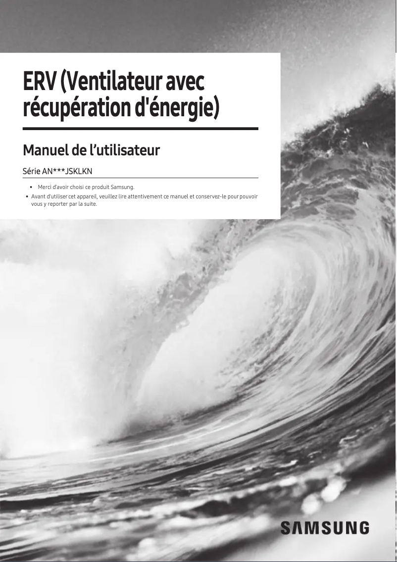 First page image of the manual for AN100JSKLKN