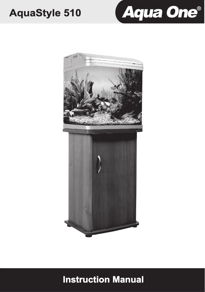 Page 1 of the manual User Manual Aqua One AquaStyle 510