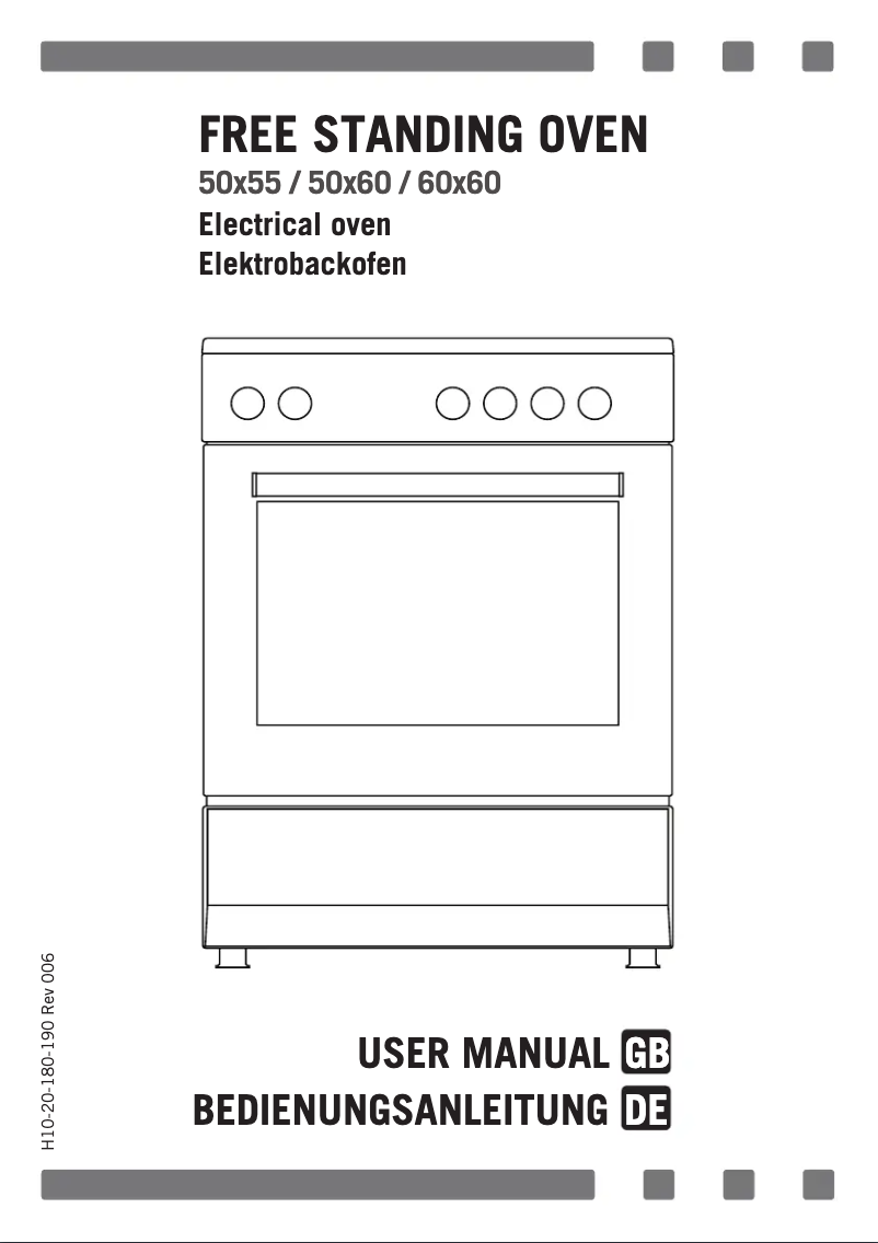 First page image of the manual for SMF-BO 4500