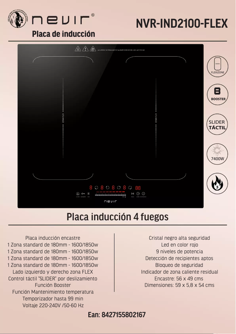 First page image of the manual for NVR-IND2100FLEX