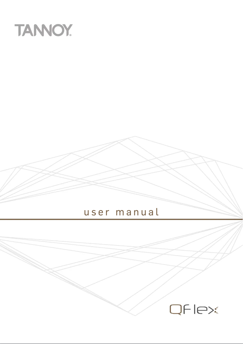 First page image of the manual for QFlex 24-WP