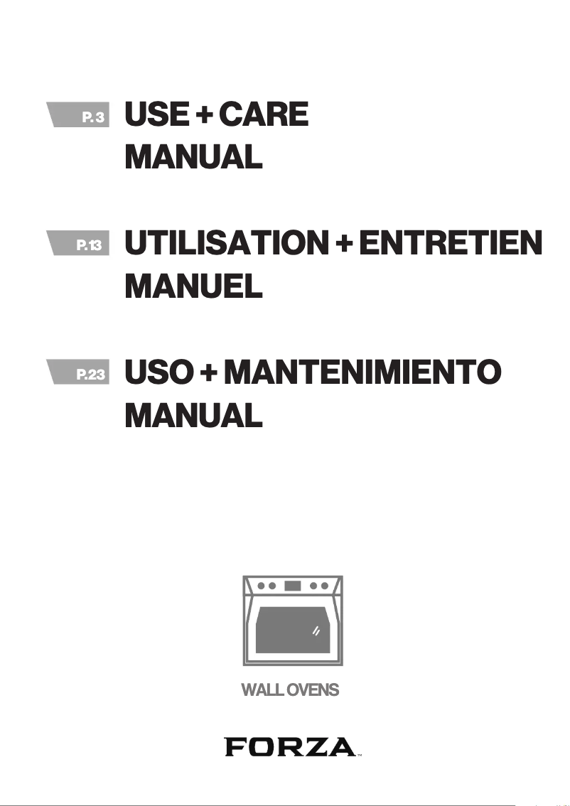 Page 1 of the manual User Manual Glem Gas FODP30S