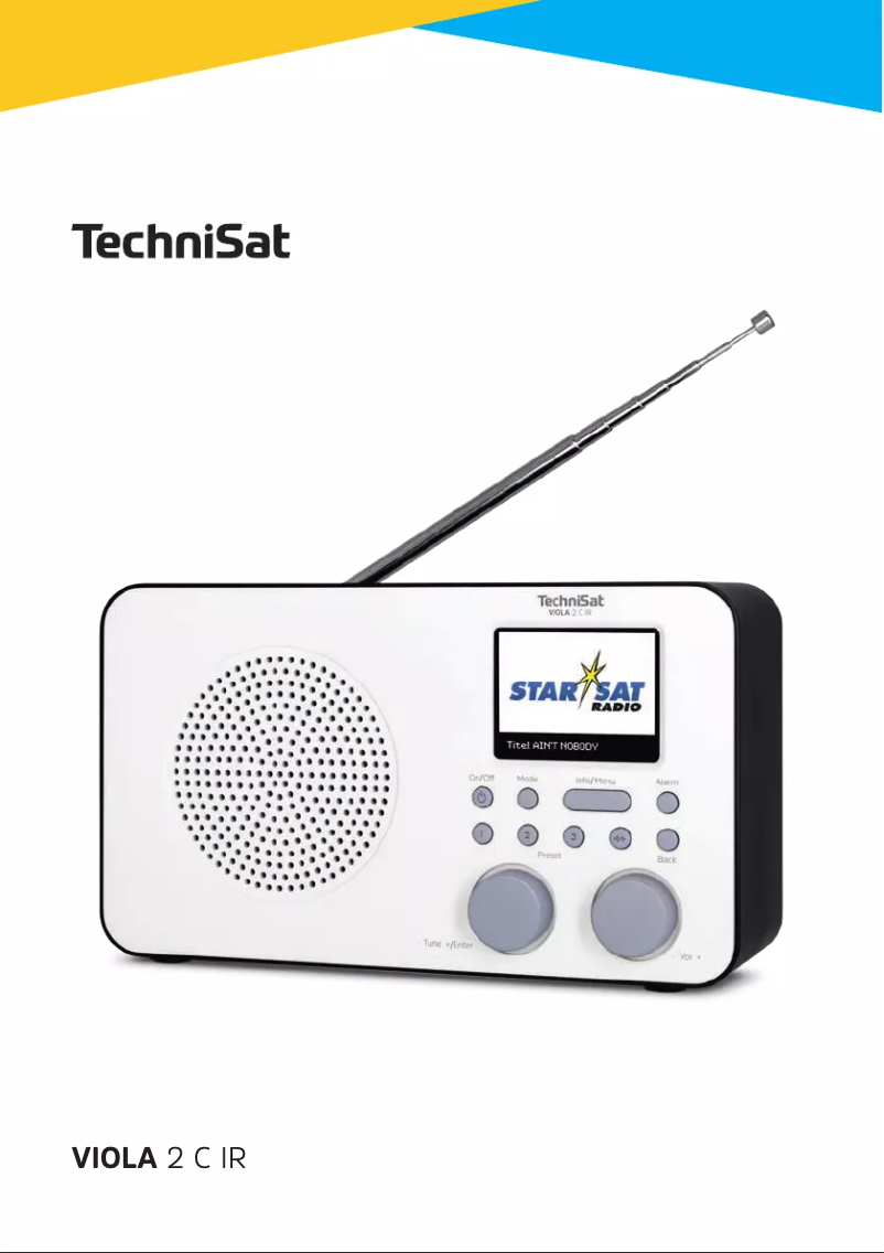 First page image of the manual for Viola 2C IR