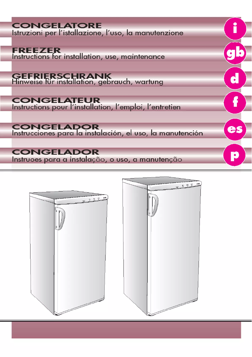 First page image of the manual for GF 1704