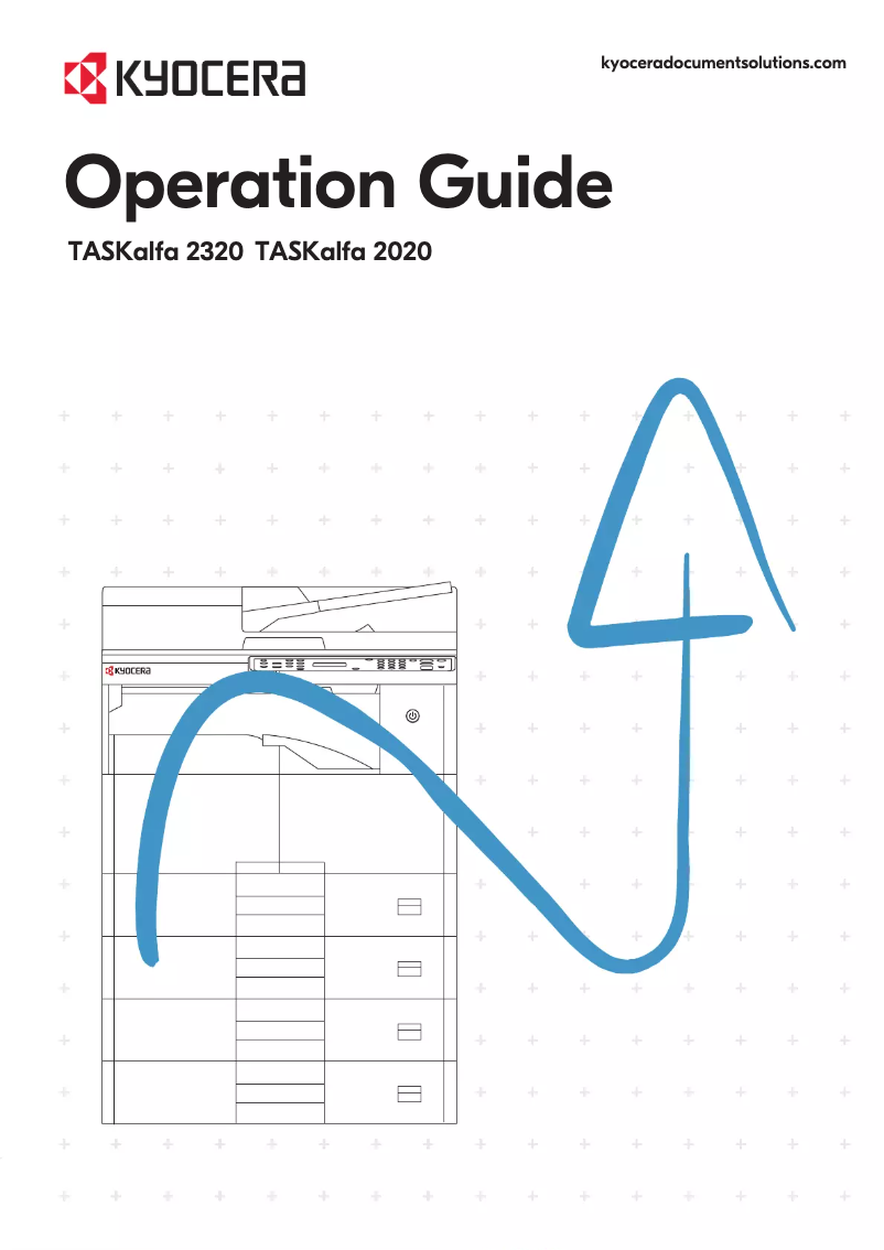 Page 1 of the manual User Manual Kyocera TASKalfa 2320