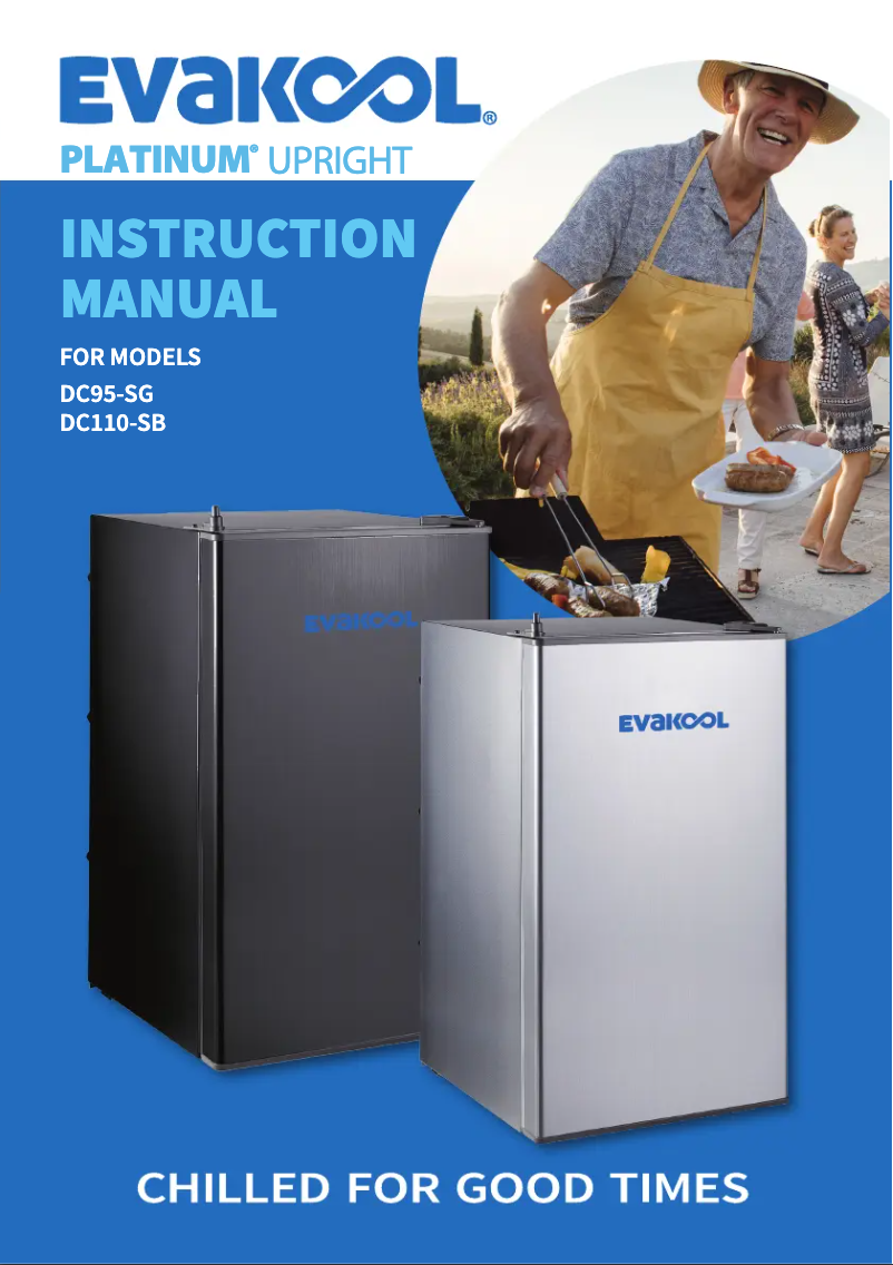 First page image of the manual for DC110-SB