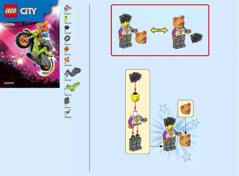 First page image of the manual for City 60356