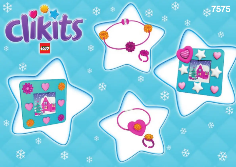 Page 1 of the manual User Manual Lego CLIKITS Advent Calender