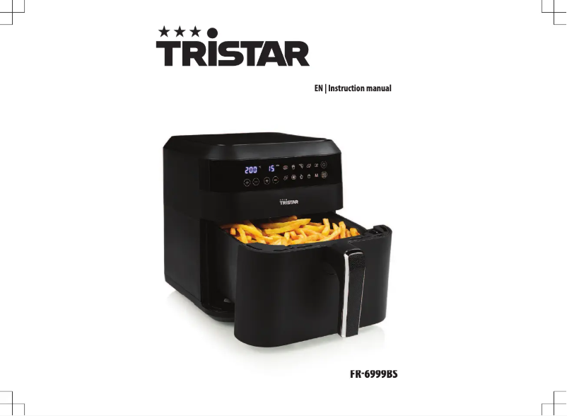 Page 1 of the manual User Manual TriStar FR-6999BS