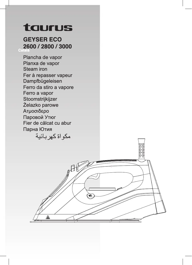 First page image of the manual for Geyser ECO 2600