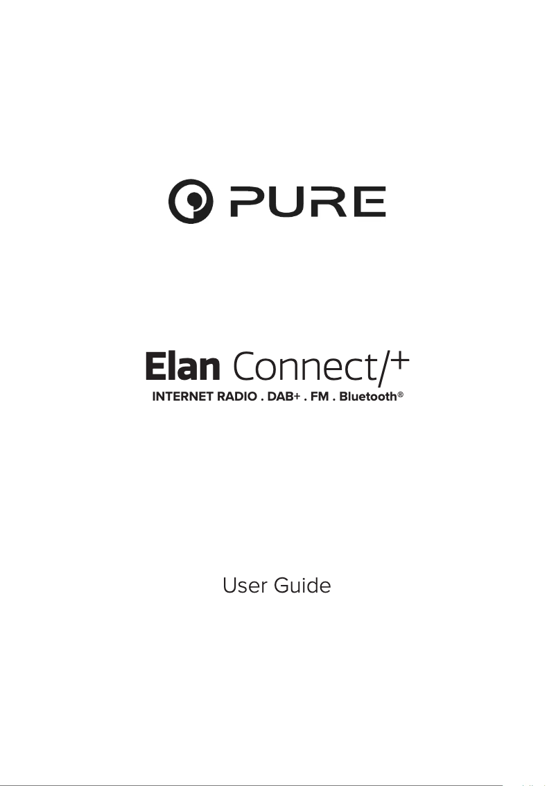 First page image of the manual for Elan Connect