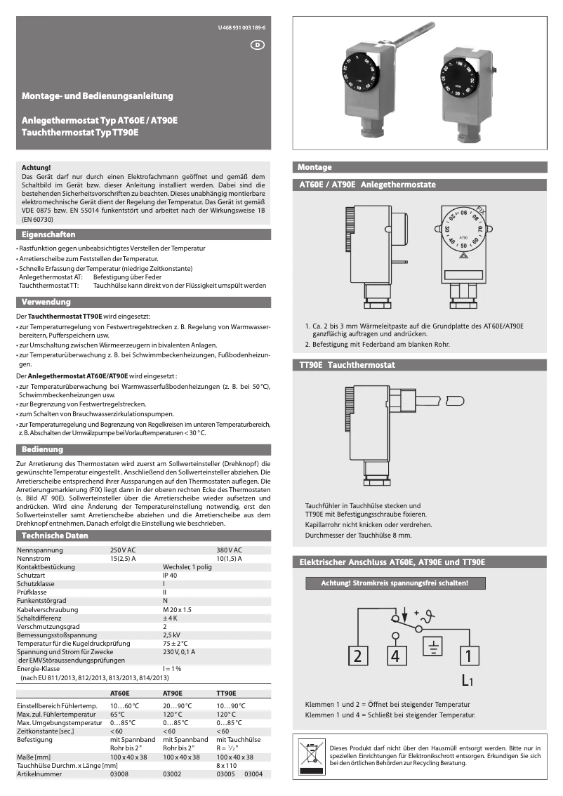 Page 1 of the manual User Manual Oreg TT90