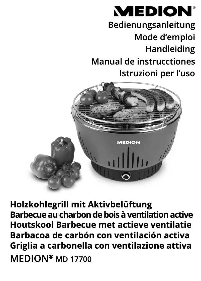 Page 1 of the manual User Manual Medion MD 17700
