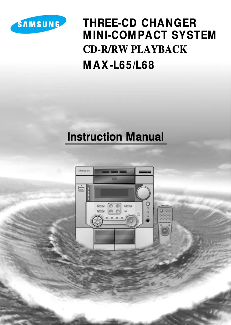 First page image of the manual for MAX-L68