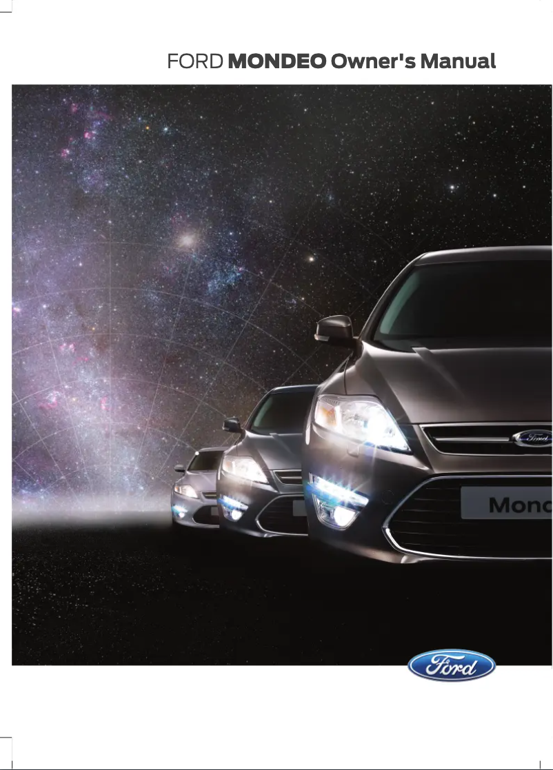 First page image of the manual for Mondeo (2015)