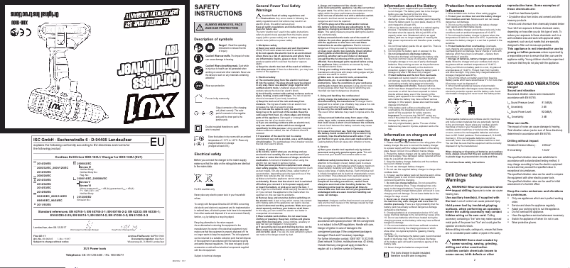 Page 1 of the manual User Manual XU1 XDD-180U