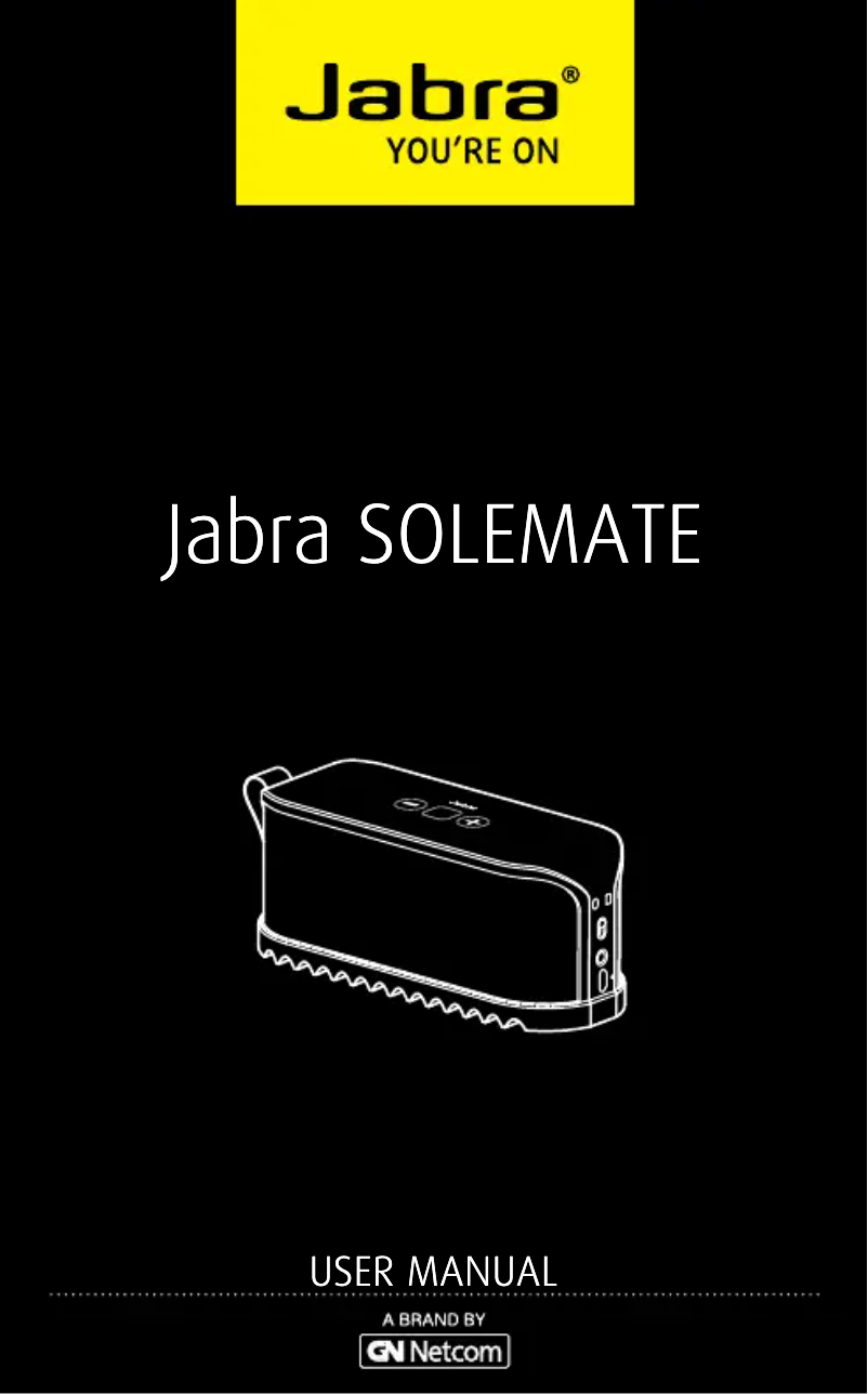 First page image of the manual for Solemate