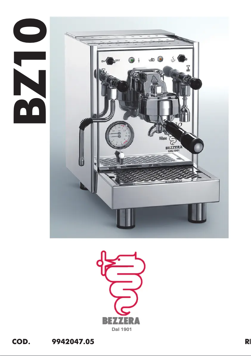 First page image of the manual for BZ10