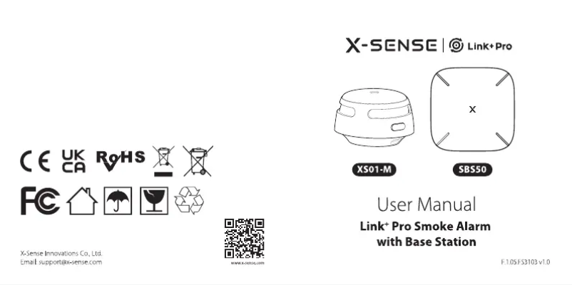 Image de la première page du manuel de l'appareil SBS50