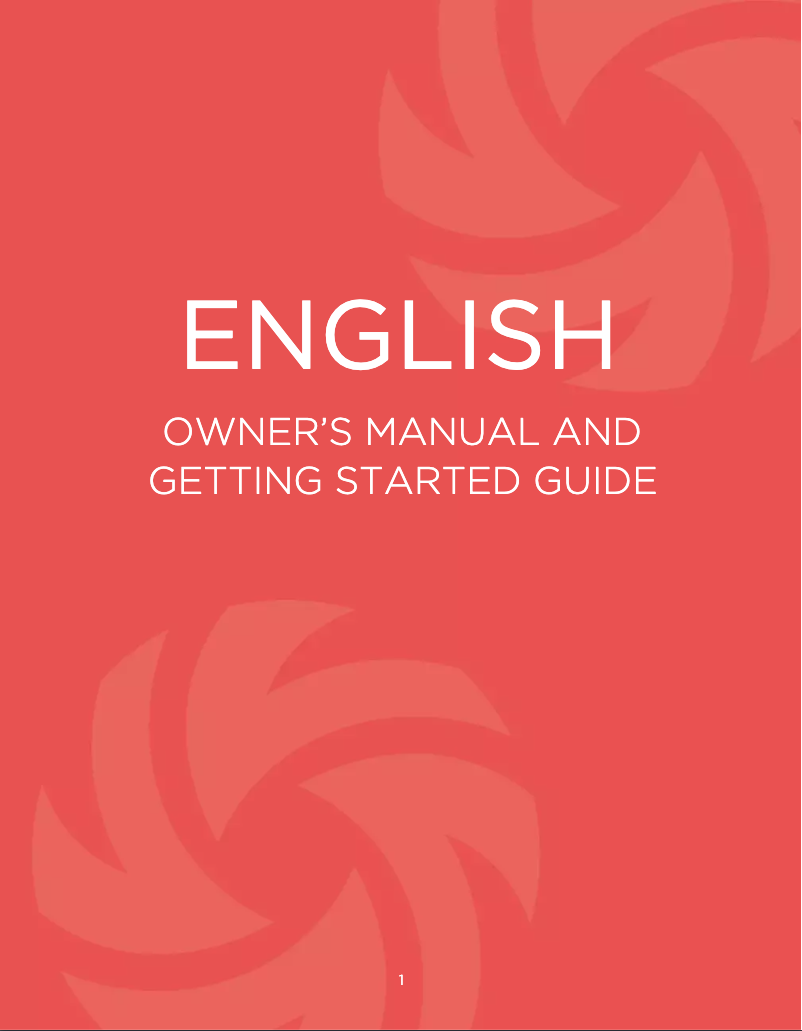 First page image of the manual for Aspire