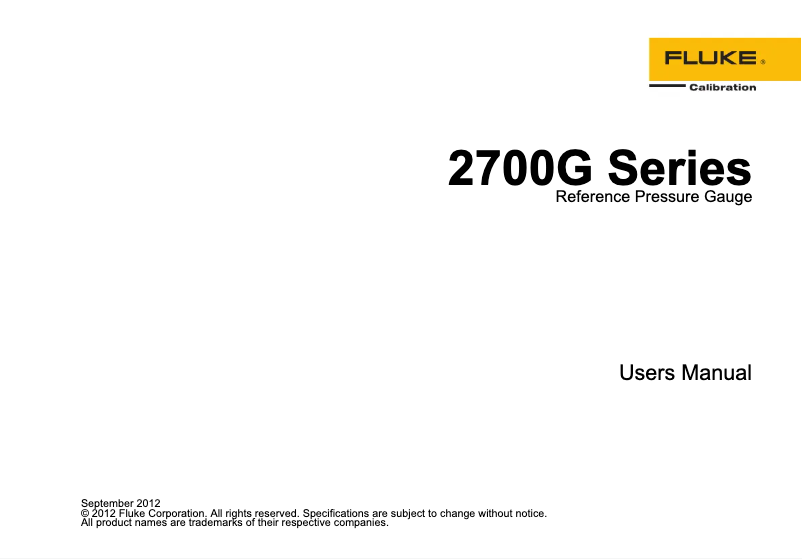 First page image of the manual for P5510