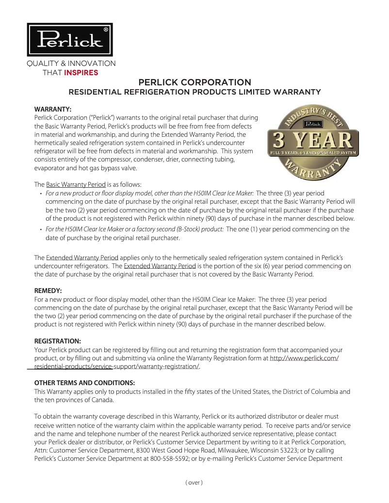 First page image of the manual for HA24BB33L