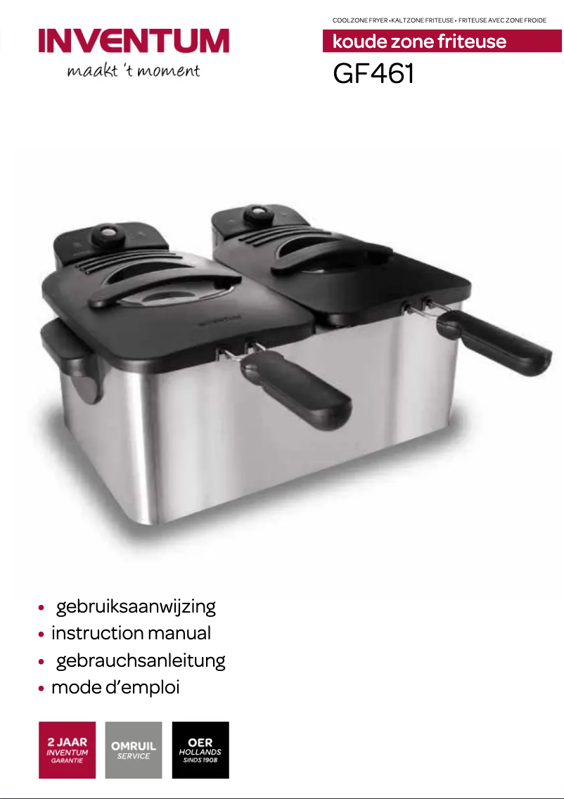 First page image of the manual for GF46