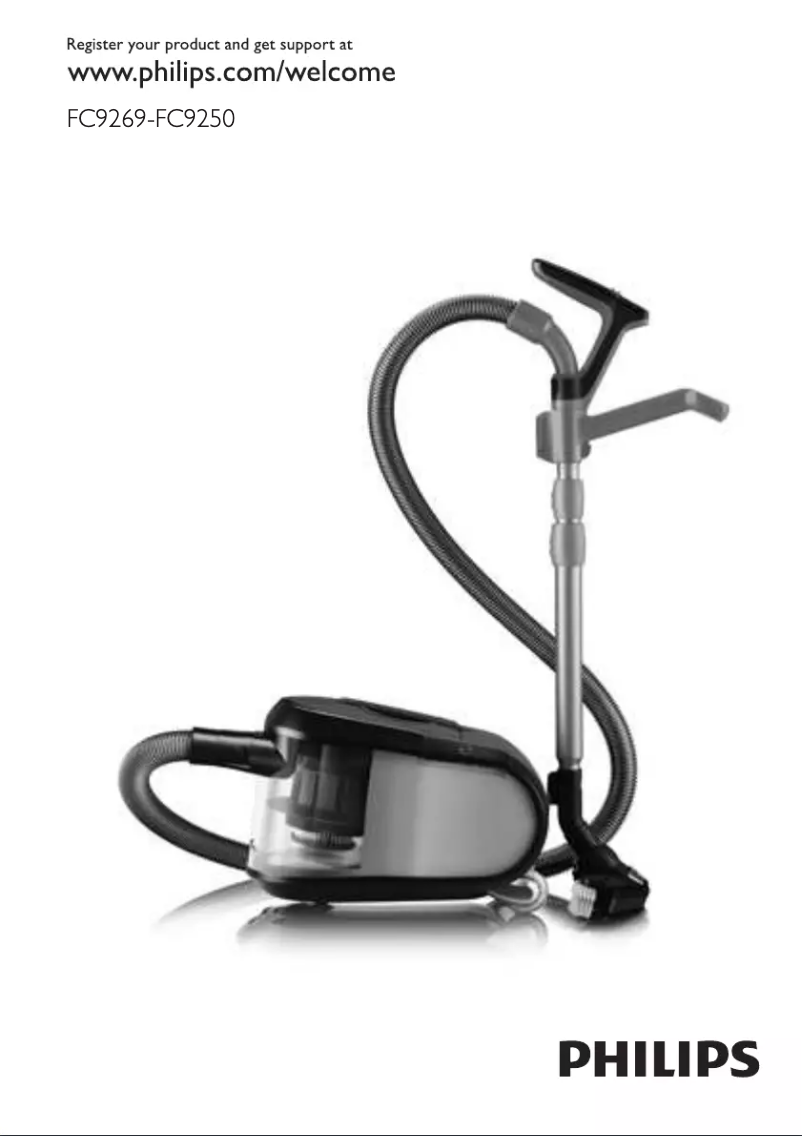 First page image of the manual for EasyLife FC9258