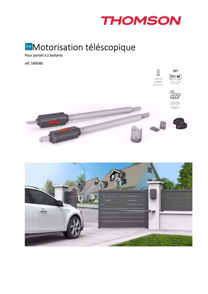 First page image of the manual for 510040