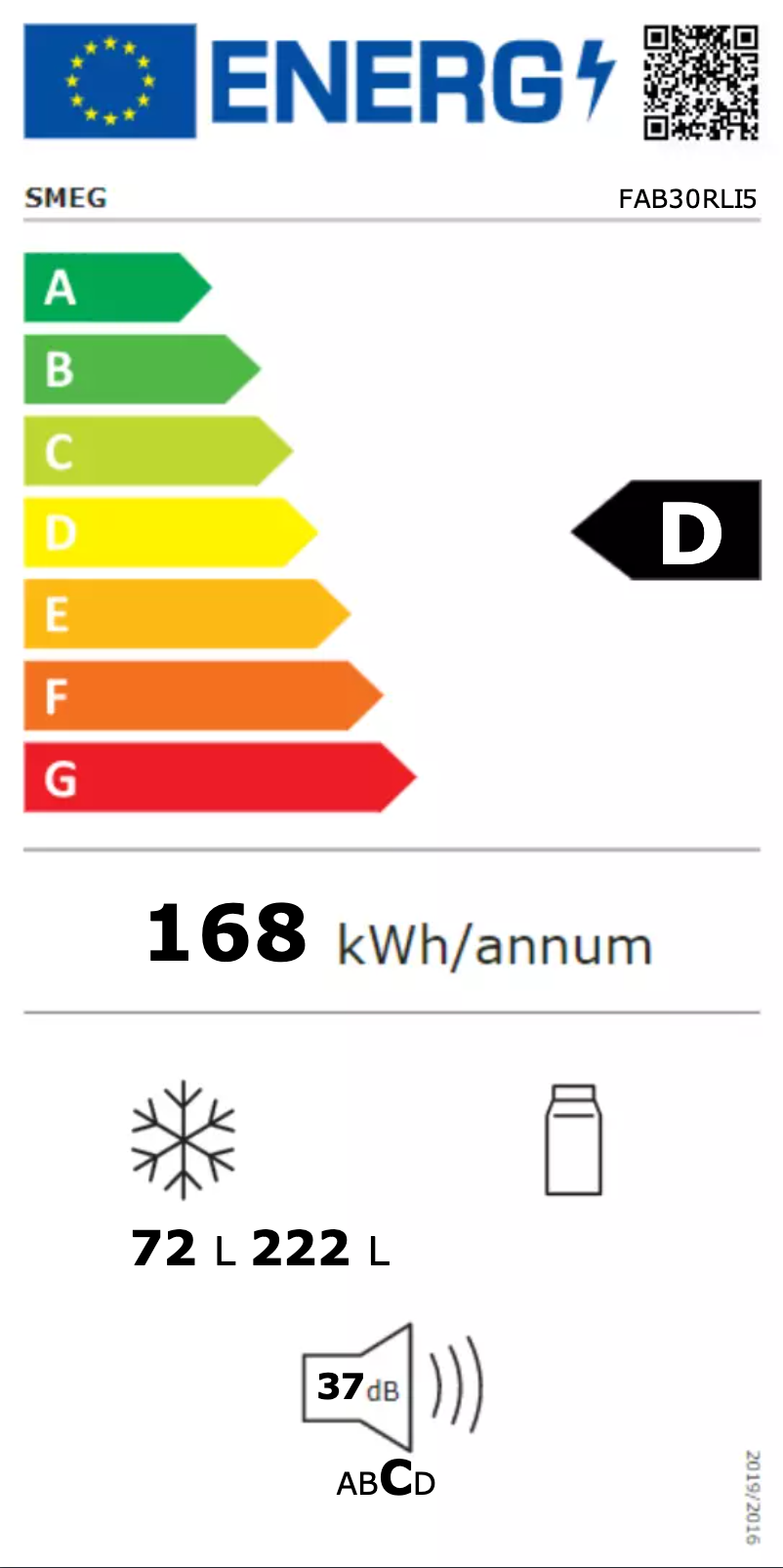 First page image of the manual for FAB30RLI5