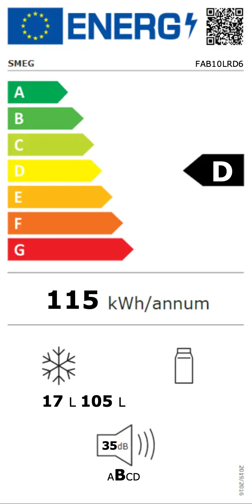 First page image of the manual for FAB10LRD6