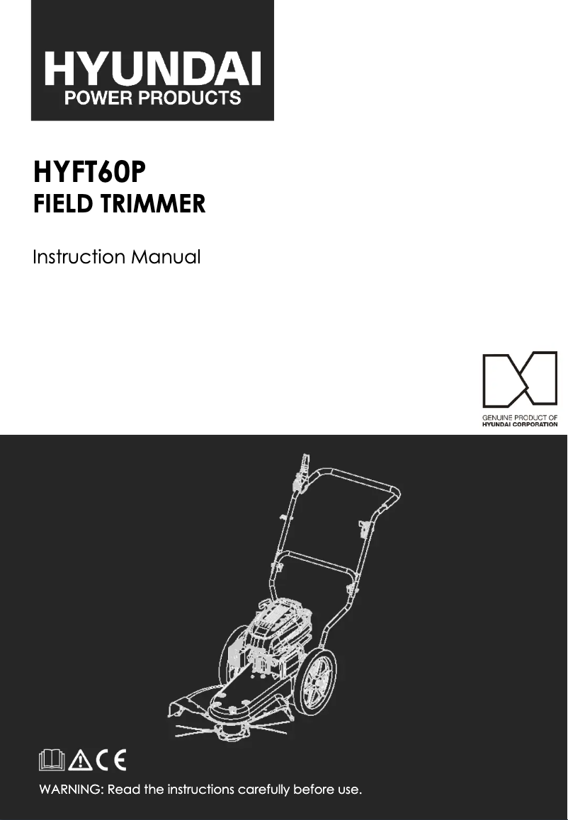 First page image of the manual for HTFT60P