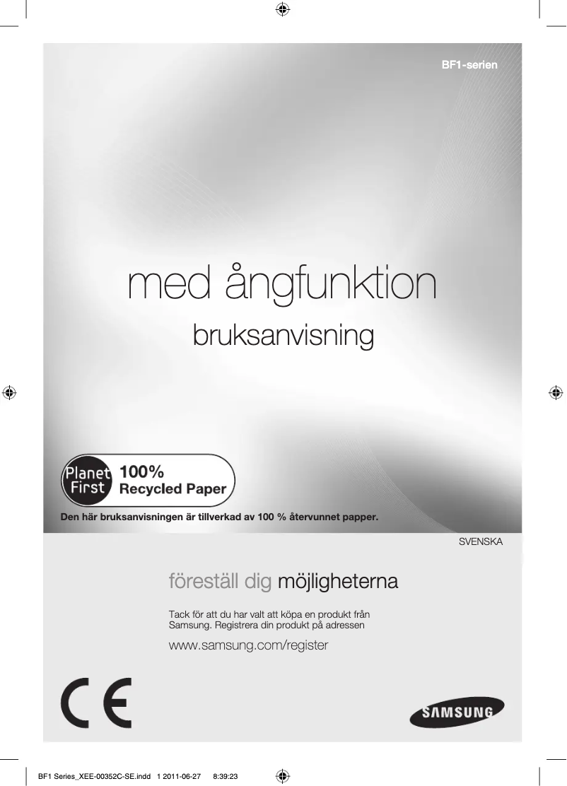 Page 1 of the manual User Manual Samsung RT2ASATS2