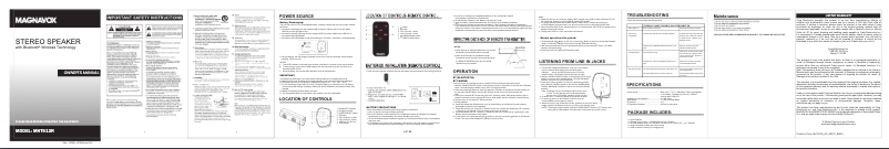 Page 1 of the manual User Manual Magnavox MHT913R