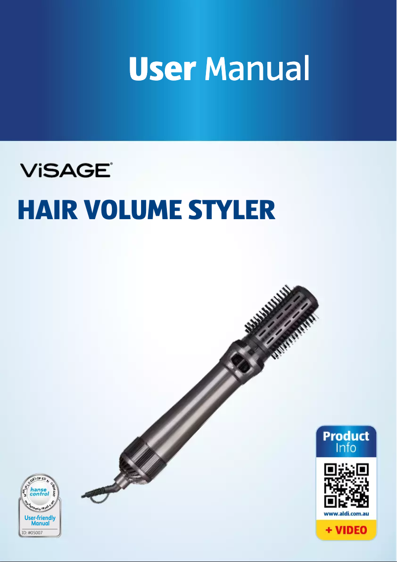 First page image of the manual for GT-HABri-02