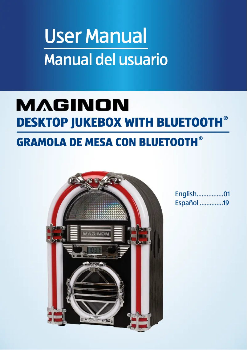 First page image of the manual for CJB 10 CD