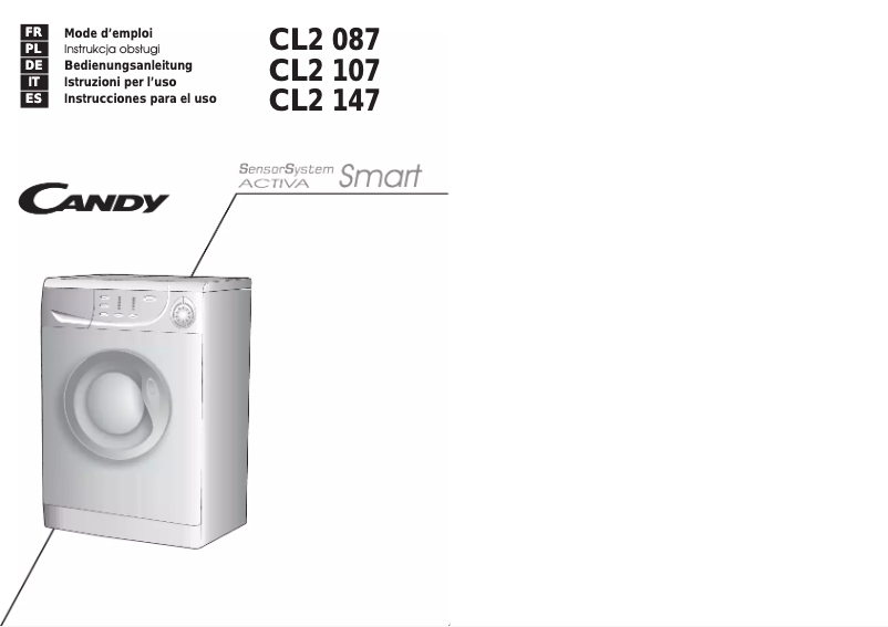 First page image of the manual for CL2 117-01S