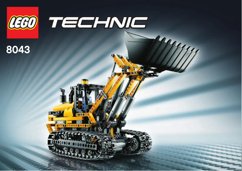 Page 1 of the manual User Manual Lego Motorized Excavator