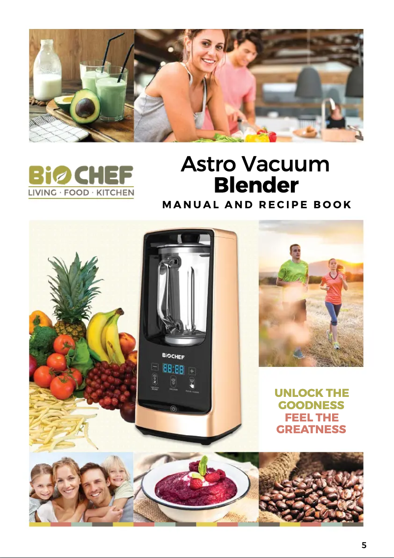 First page image of the manual for Astro