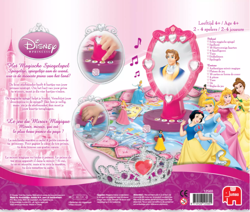 First page image of the manual for Disney Princess Het spel met de Magische Toverstaf
