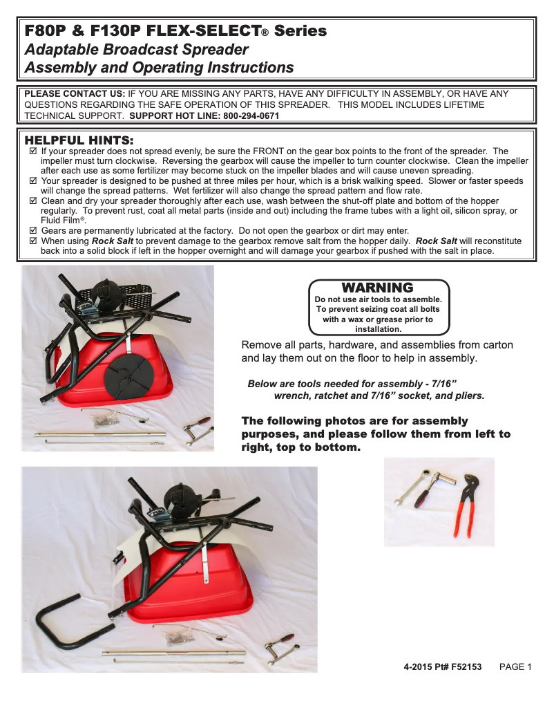 Page 1 of the manual User Manual Maruyama S80 PRO