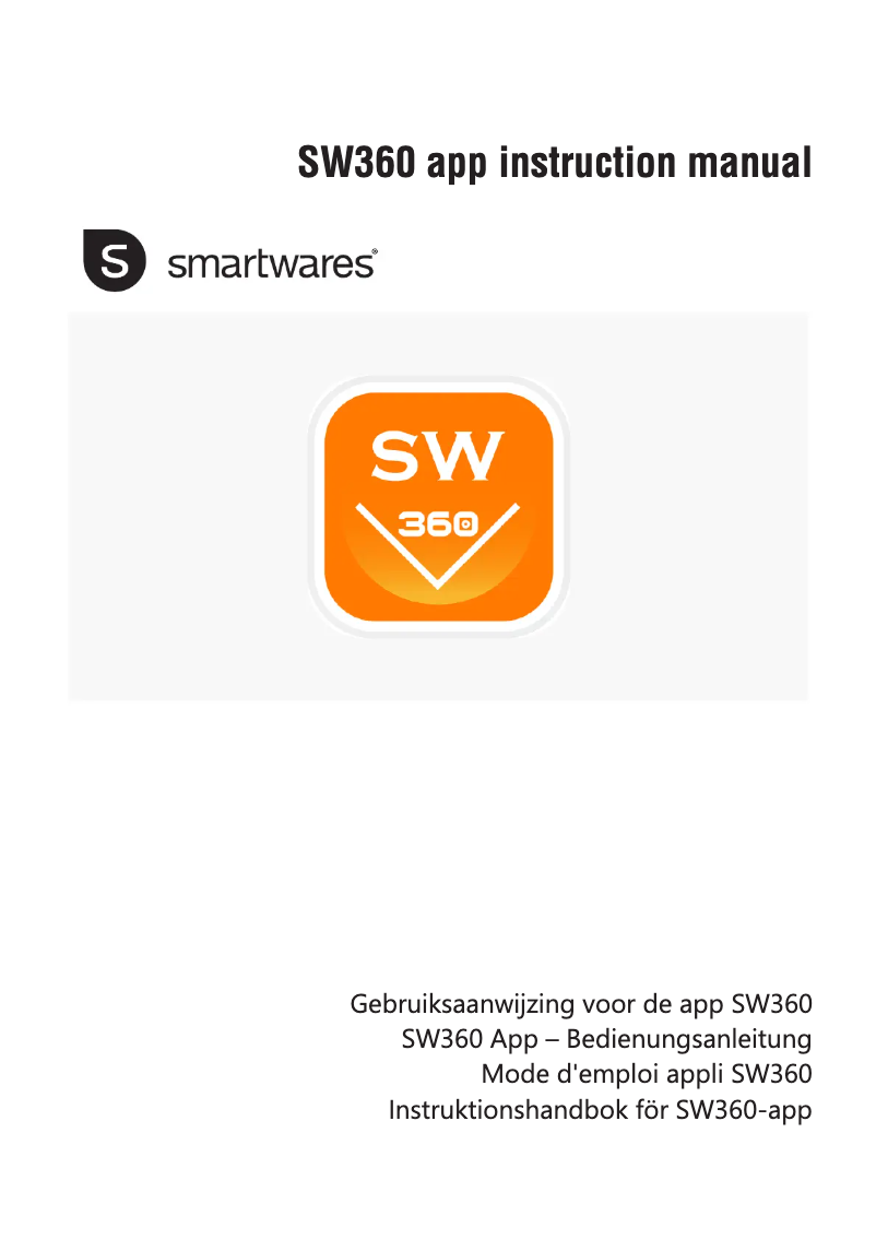 Page 1 of the manual User Manual Smartwares CIP-37363