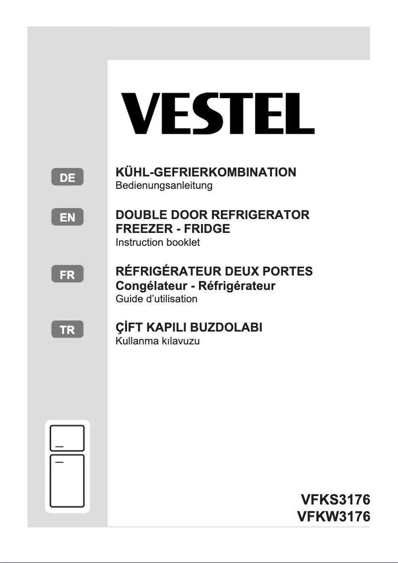 First page image of the manual for VFKS3176