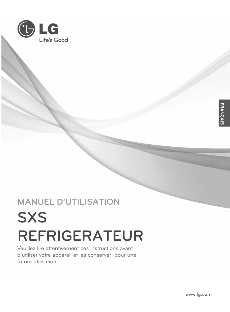 Page 1 of the manual User Manual LG GS9366NEDZ