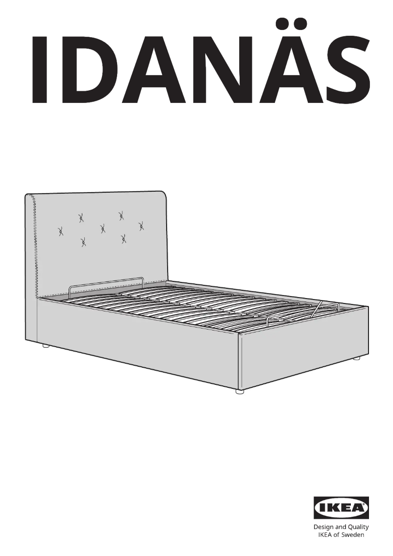 First page image of the manual for IDANÄS 504.589.68