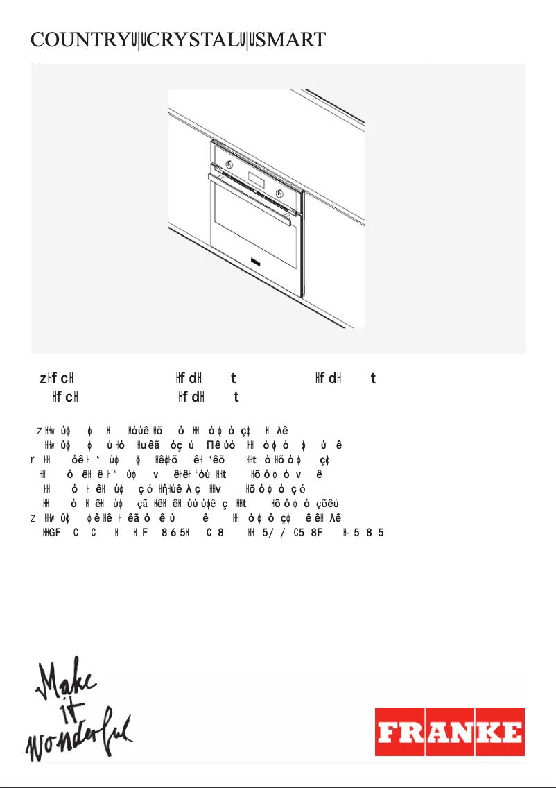 Image de la première page du manuel de l'appareil CM 85 M OA