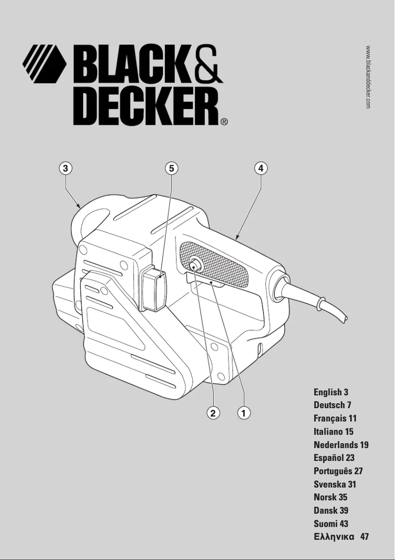 First page image of the manual for KA85EK