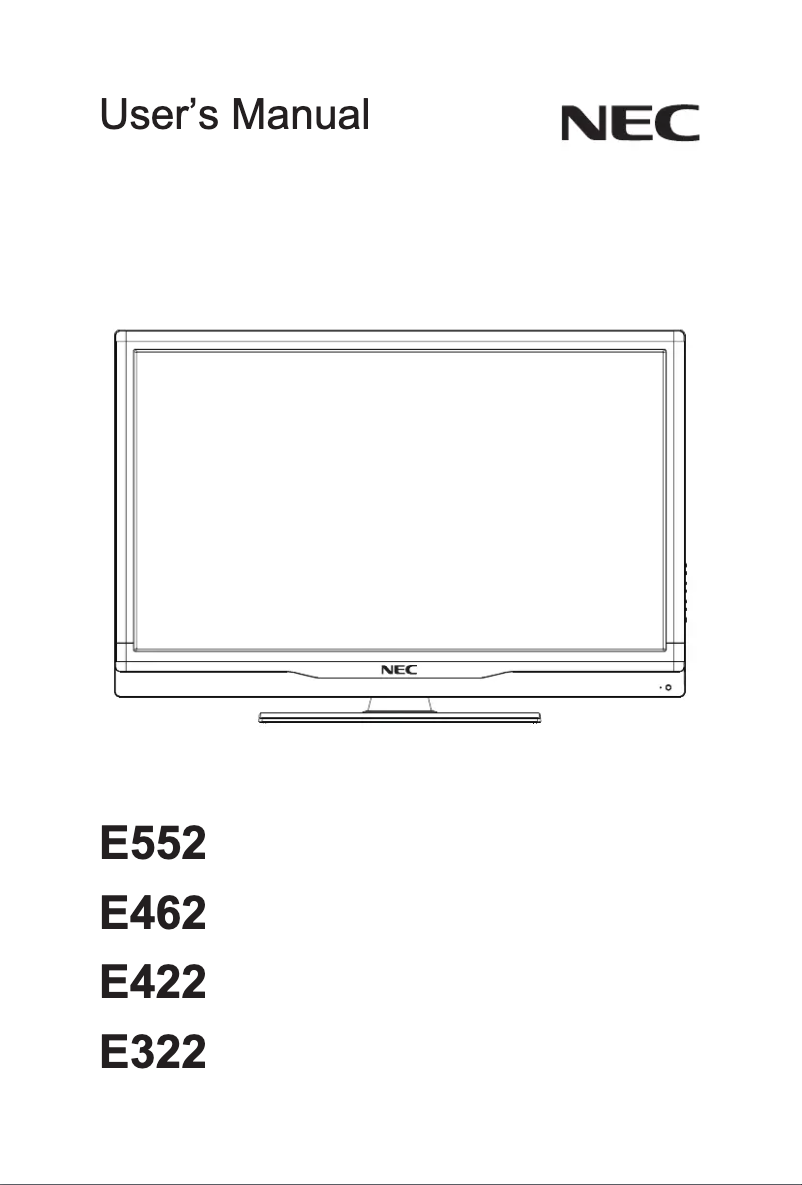 First page image of the manual for E322